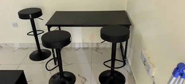 Furniture on sale (table and stool)