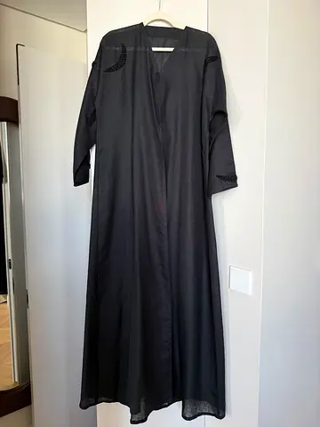 Linen abaya 56