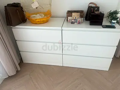 IKEA White 6-Drawer Dresser / Chest - Good Condition