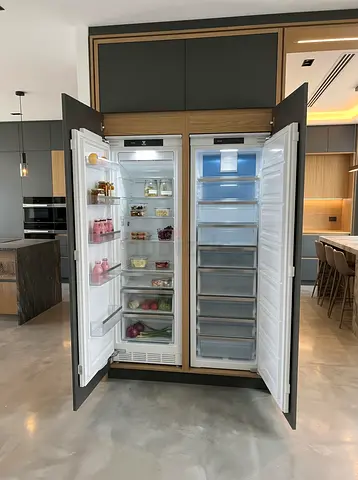 Smeg latest model separate fridge and freezer set built-in fully-integrated by kholol used appliance