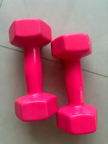 Pair of 4kg dumbbells