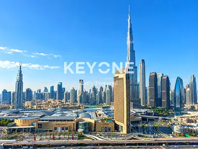 Stunning Burj Khalifa View | Luxury Furnished 3BR + Maid | Vacant | Prime Location
