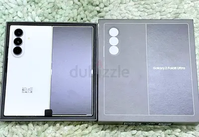 SAMSUNG GALAXY Z FOLD 8 ULTRA 256GB STORAGE WHITE COLOR