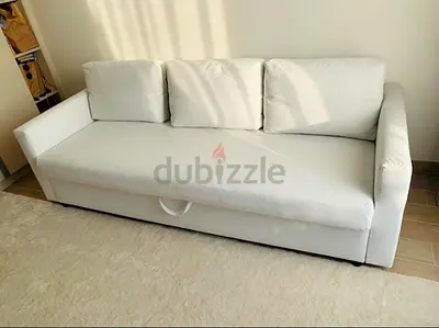 IKEA sofa cum bed 3 seater with big storage