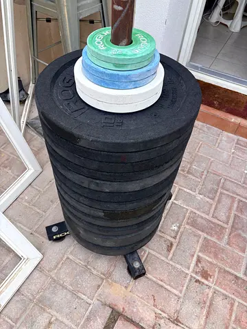 Rogue Bumper Plates, Olympic Bars & Fitness Rig