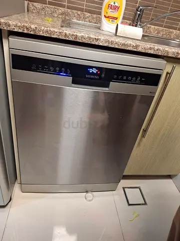 Siemens Iq500 freestanding stainless steel dishwasher