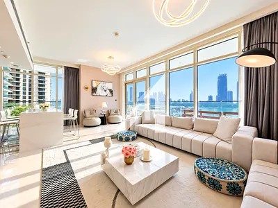 Sea Views from Every Corner |Furnished| Maids room