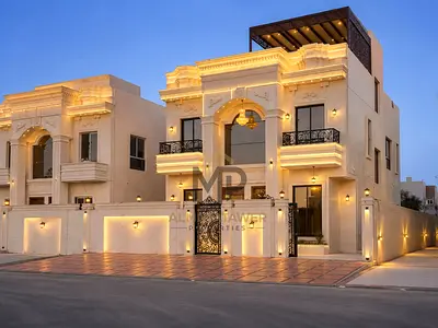 Own a luxurious villa with an elegant, classic design, spanning two floors plus a roof; the price i