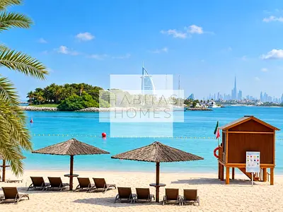 Upgraded | Sea View | Beach Access | 3BR + Maid
