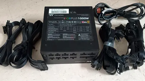 1000W Gold 80 Plus Fully Modular PSU Power Supply for Gaming PC Desktop PC ThermalTake 1000 Watts