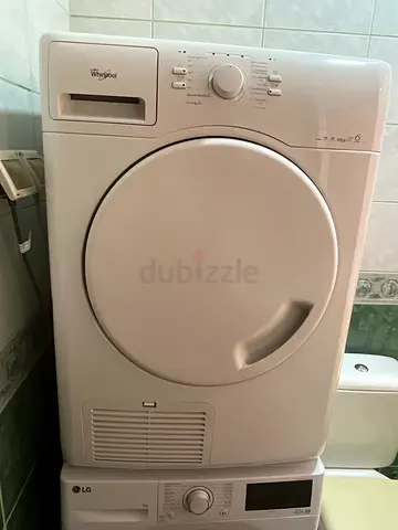 Whirlpool front-load tumble dryer in good working condition