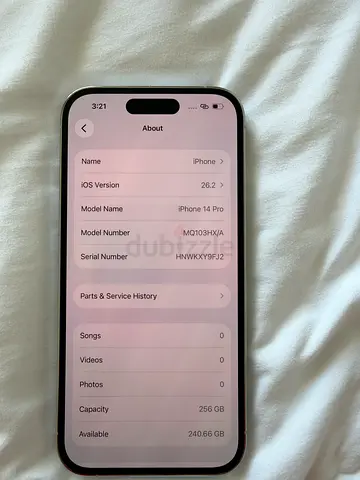 iPhone 14 Pro – 256GB – White