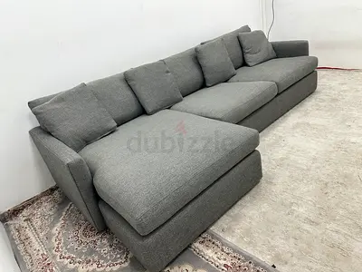 Perfect condition crate&barrel lshape sofa