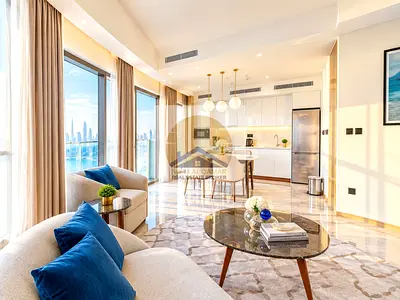 Burj Khalifa and Creek View | Fully Furnished 2BHK | Yearly Contract