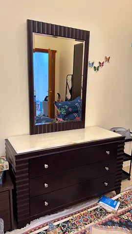 King Bedroom set 5pcs طقم فرفة نوم كينغ