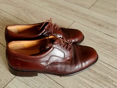 Mezlan Men’s Leather Dress Shoes – Size 42