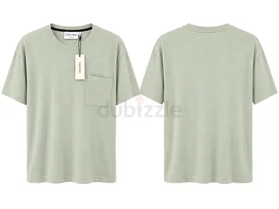 *NEW* Calvin Klein light green men's pocket T-shirt - brand new with tags