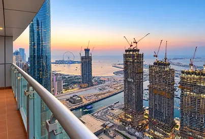 Sea View | Furnished 2 BR | High Floor