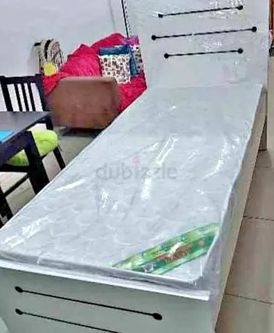 Bed Wood As New Single Size