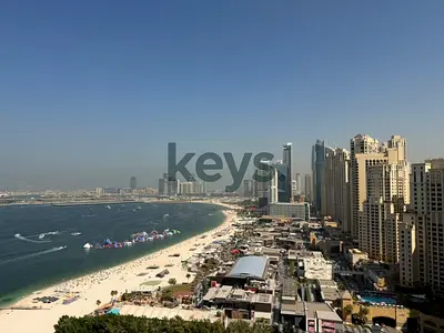 Sea Views at JBR | Spacious 1BR | Al Bateen