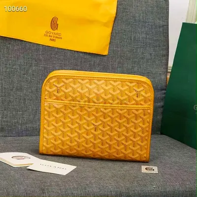 Goyard MM bag yellow