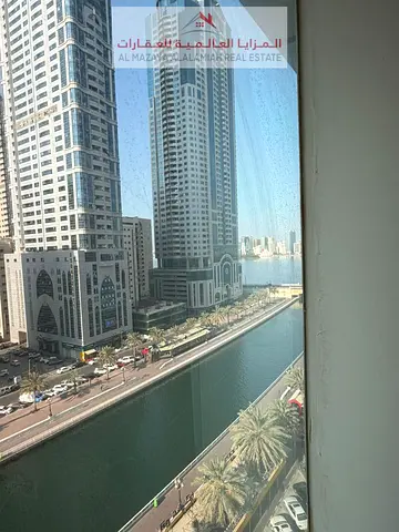 1-Bedroom Apartment for Annual Rent in Al Majaz 3, Al Qasba | Stunning Al Qasba Water Canal View | Gym & Swimming Pool | AED 40,000