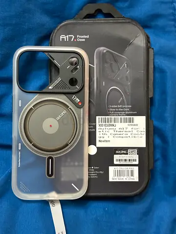 Aulumu iPhone 17 pro and 18 pro case Glow in the dark cooling technology temperature changing color