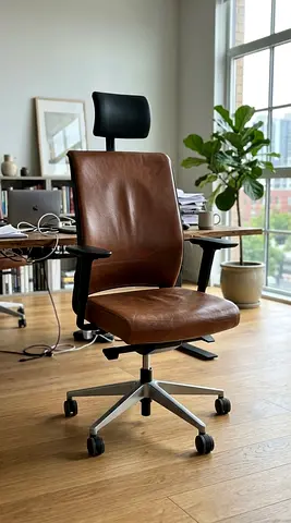 Steel case office chair used like new