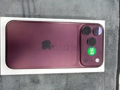18 pro max 256 GB TRA BURGUNDY WITH BOX