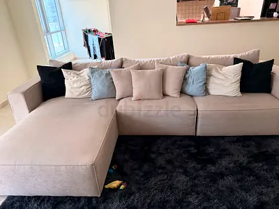 L-shaped corner sofa
