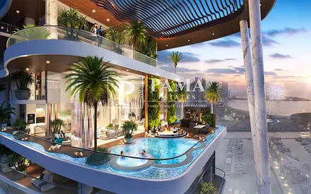 4BR Ultra-Luxury Apartment | DAMAC Bay 2 by Cavalli | Panoramic Marina & Sea Views | PRIVATE POOL