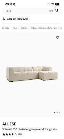 Jysk sofa