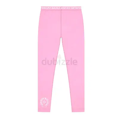 Chrome Hearts Logo Leggings Pink