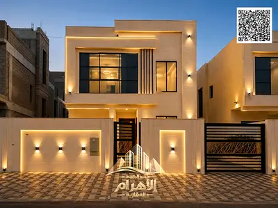 Luxury Villa for Sale in Al Helio 2, Ajman | 4 Master Bedrooms (G+1) | Hotel-Style Finishes | Freeh