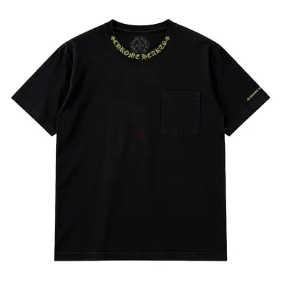 Chrome Hearts Short Sleeve Pocket Crew T-Shirt