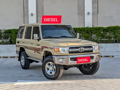 2012 TOYOTA LAND CRUISER 76 SERIES DIESEL GCC IN EXCELLENT CONDITION