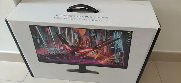 Alienware 25-inch Gaming Monitor (boxed) — AW2523HF - like new
