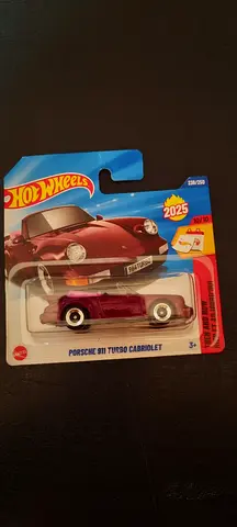 Hot Wheels Porsche 911 Turbo Cabriolet (pink)