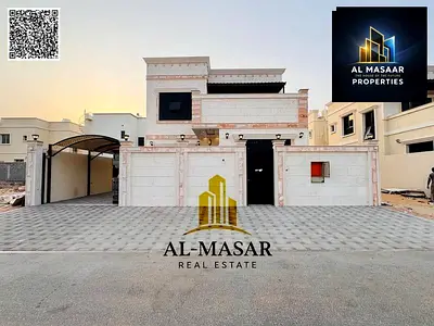 Villa in the Al Zahia area with a distinctive design; freehold ownership, with registration and own